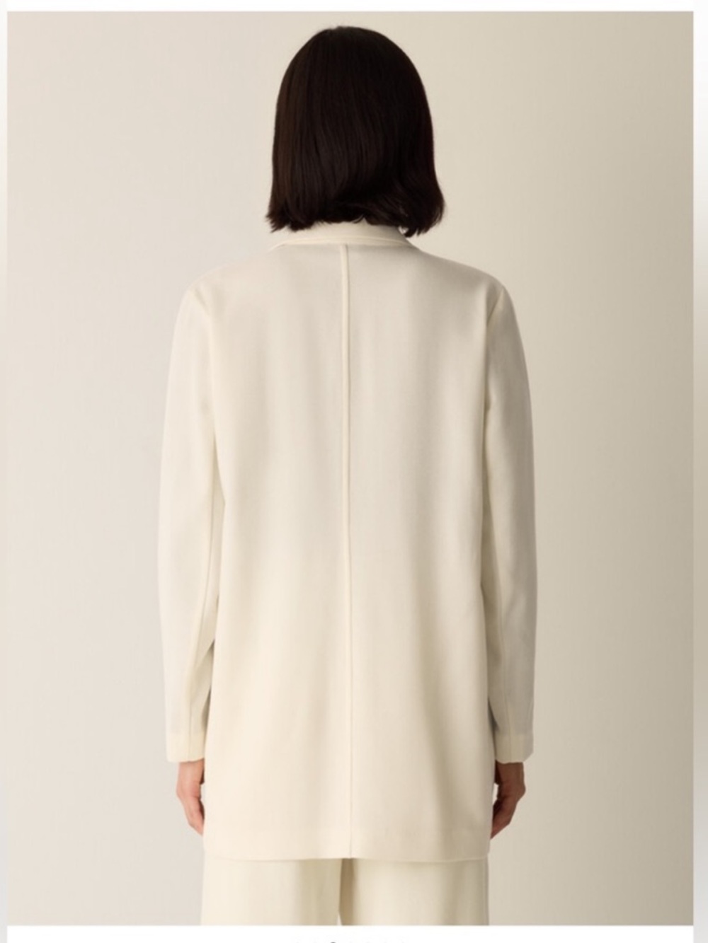NWT Eileen Fisher Stretch Wool
Crepe Long Blazer - Picture 2 of 5